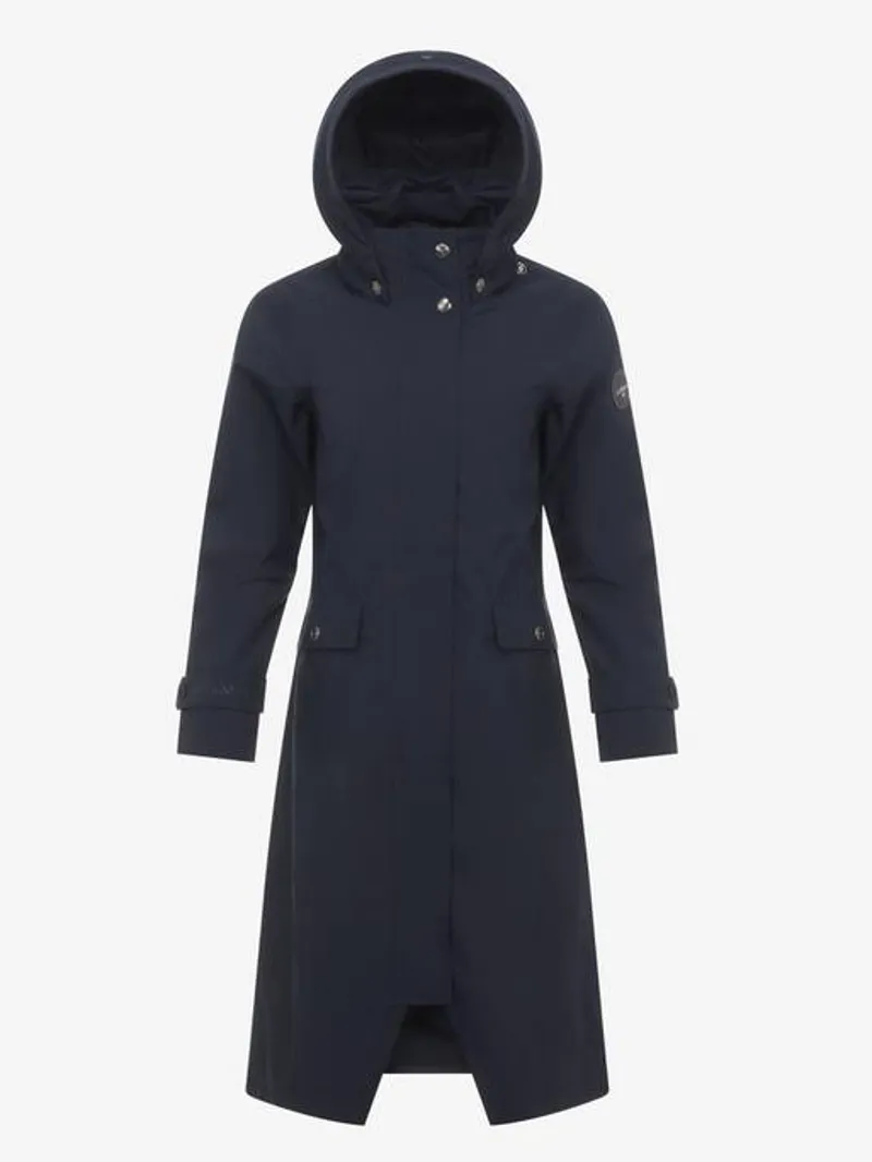 LeMieux Amelie Lightweight Waterproof Riding Coat - Navy-1