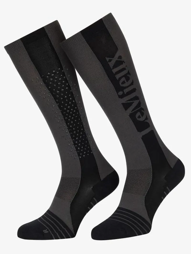 LeMieux Silicone Performance Sock - Graphite