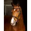LeMieux Arika Leather Flash Bridle with Removable Flash - Brown/Silver