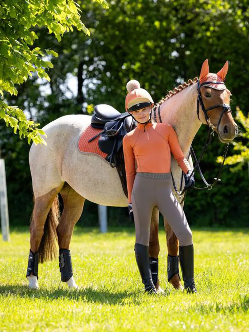 LeMieux Young Rider Base Layer - Apricot-1