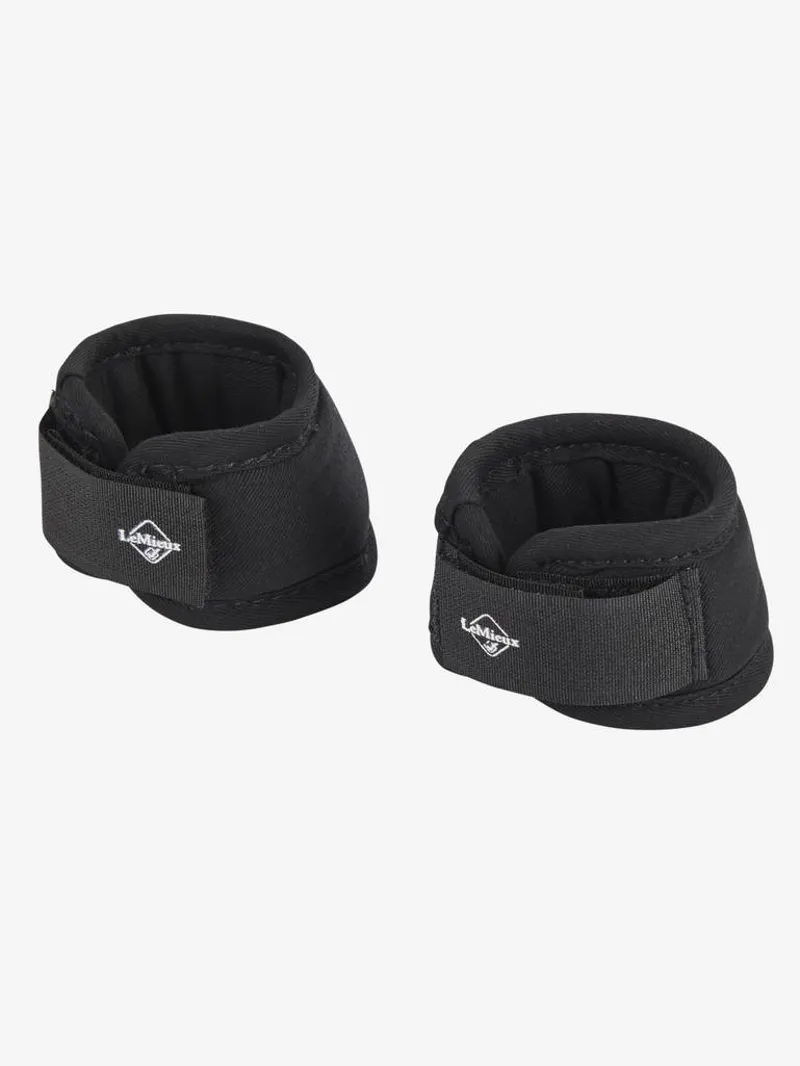 LeMieux Toy Pony Over Reach Boots - Black-1