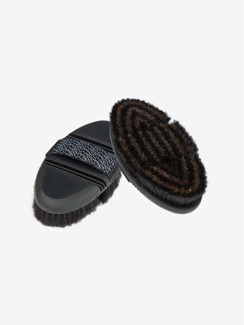 LeMieux Flexi Horse Hair Body Brush - Black