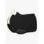 LeMieux Merino+ Half Lined Suede EuroJump Pad - Large - Black/Natural