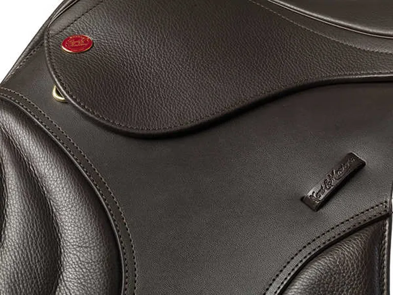 Kent and Masters S-Series Pony Jump Saddle - Brown-2