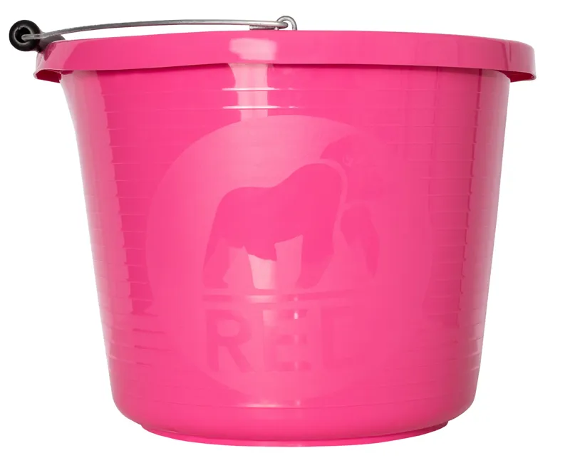 Red Gorilla Premium Bucket - Pink