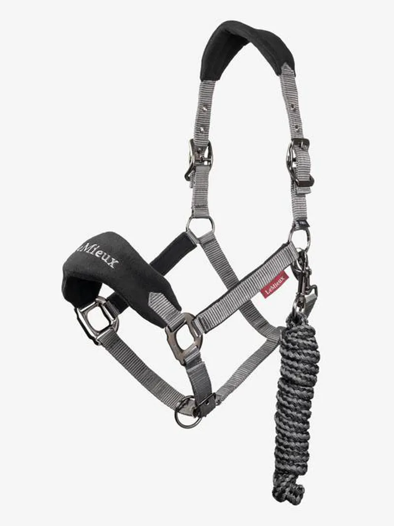 LeMieux Vogue Headcollar and Leadrope - Black