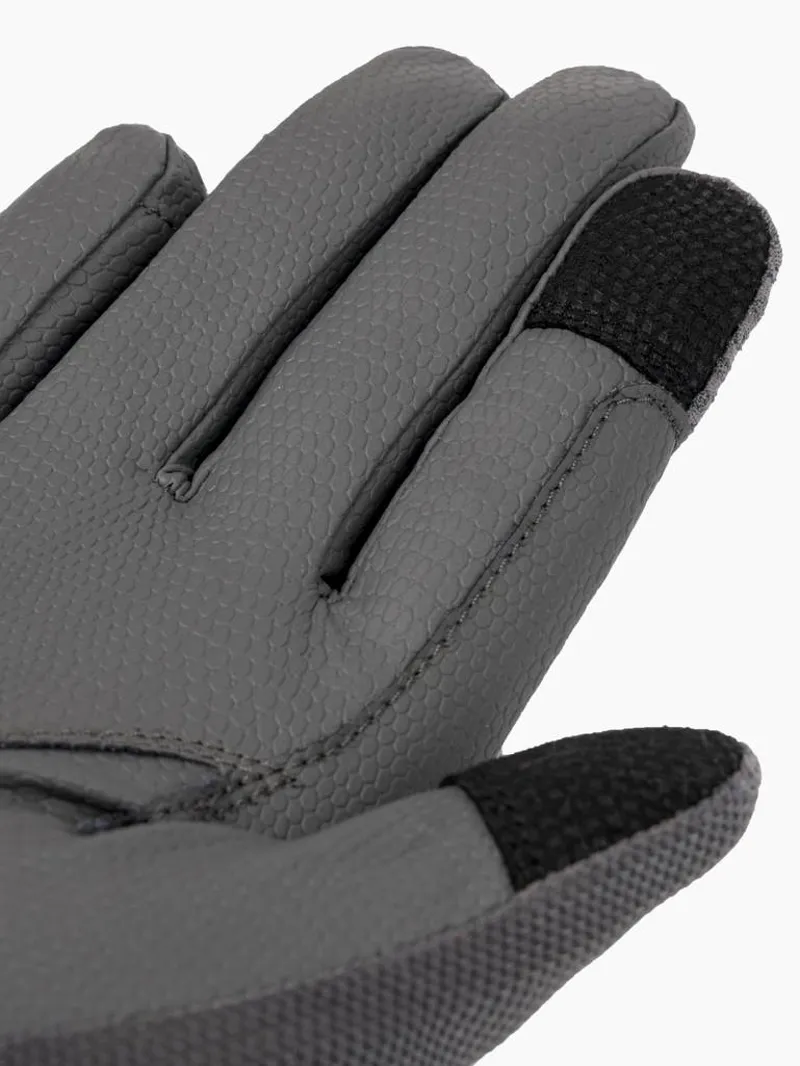 LeMieux 3D Mesh Riding Gloves - Grey-2