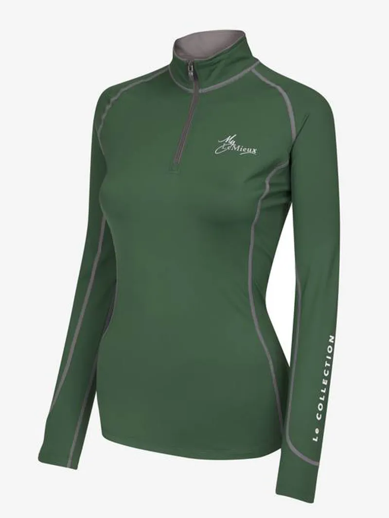 LeMieux Base Layer - Hunter Green-3