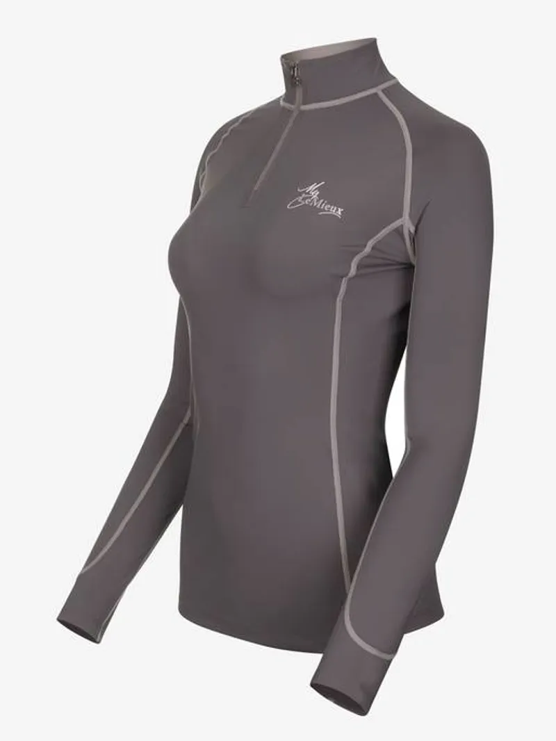 LeMieux Base Layer - Slate Grey-3