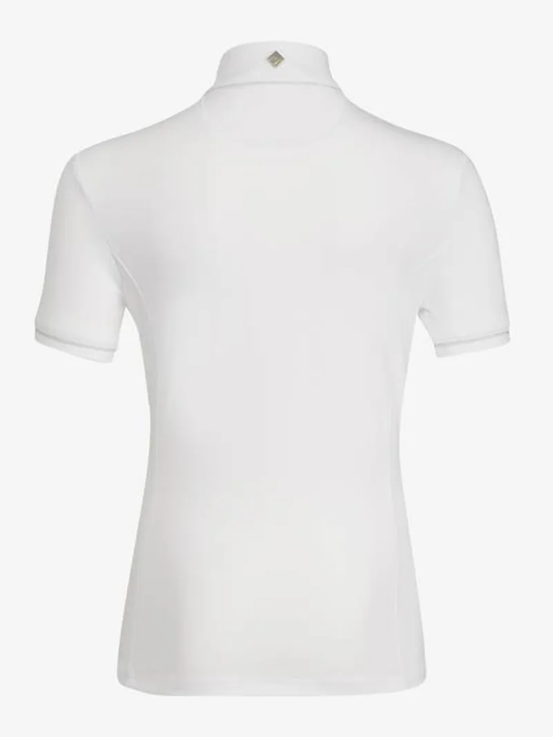 LeMieux Young Rider Belle Show Shirt White-4