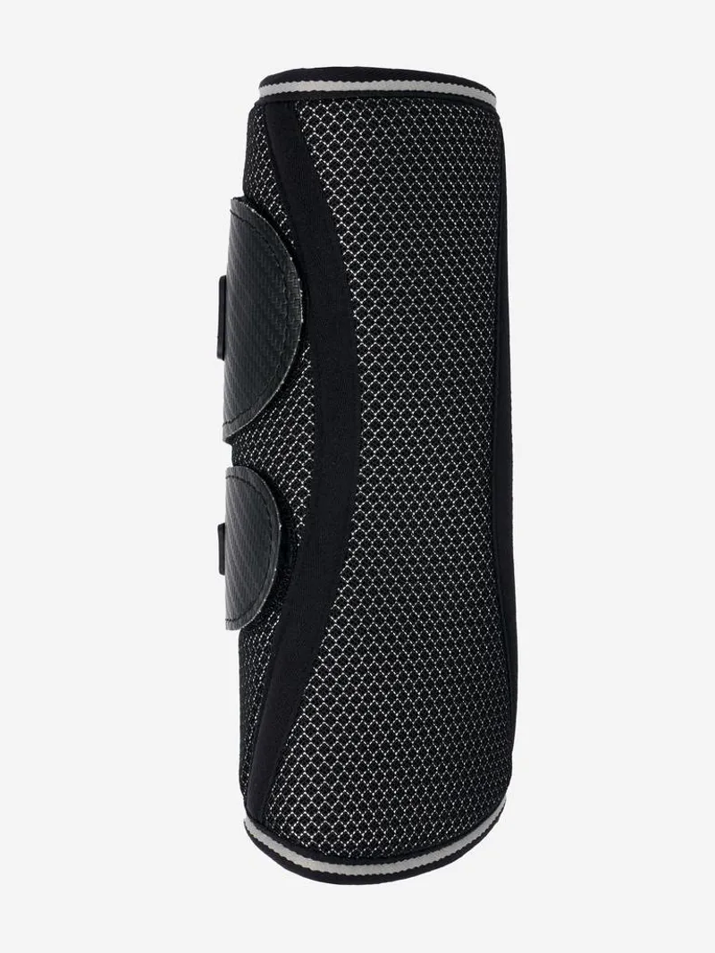 LeMieux Carbon Mesh Wrap Boots - Black-1