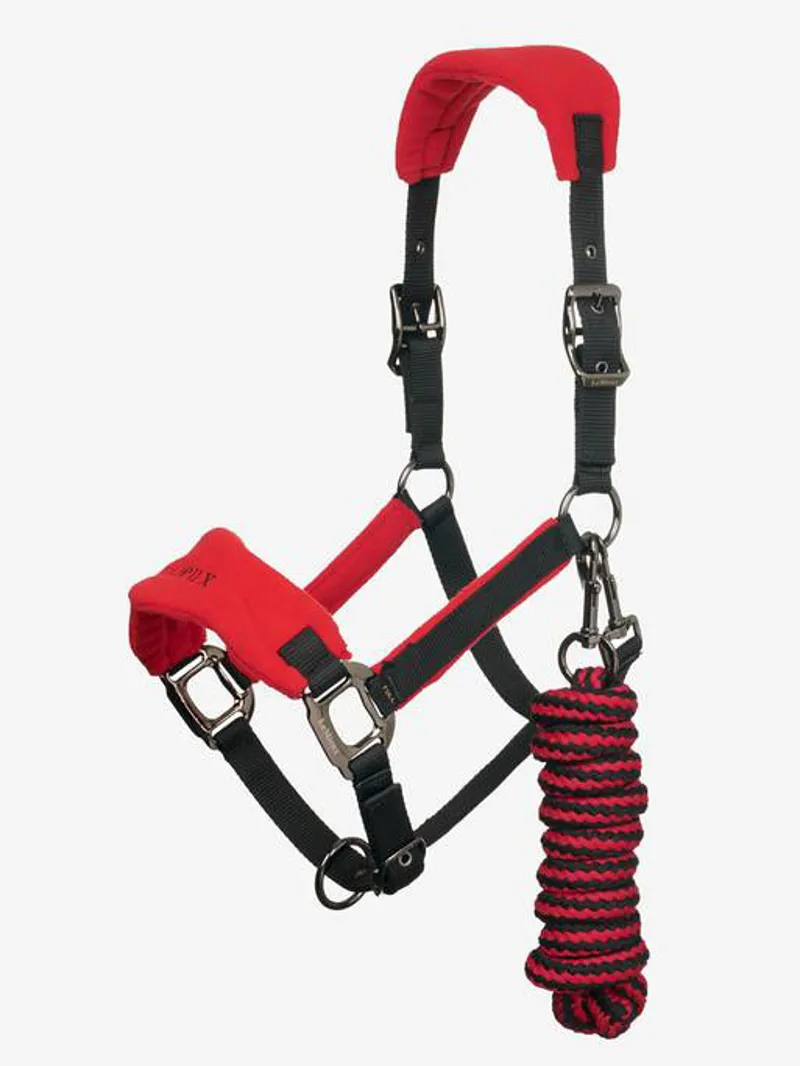 LeMieux Vogue Headcollar and Leadrope - Chilli-1