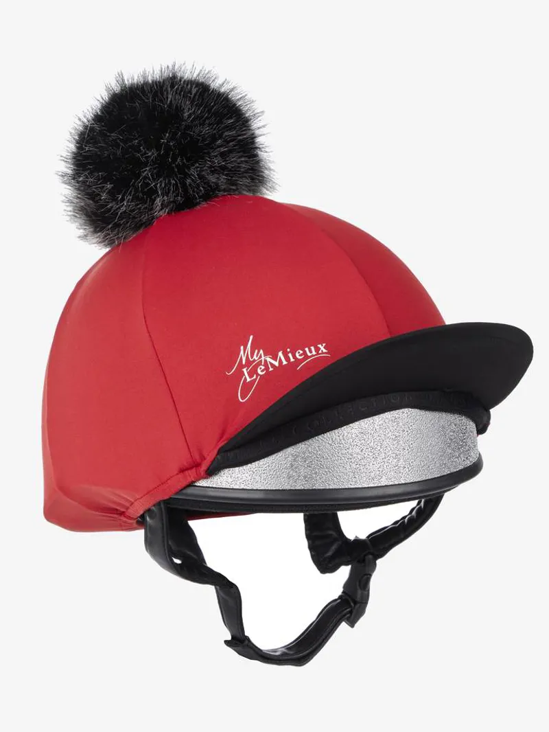 LeMieux Pom Pom Hat Silk - Chilli
