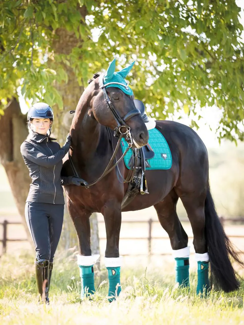 LeMieux Loire Classic Dressage Square - Peacock