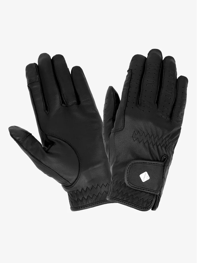 LeMieux Pro-Touch Classic Leather Gloves - Black
