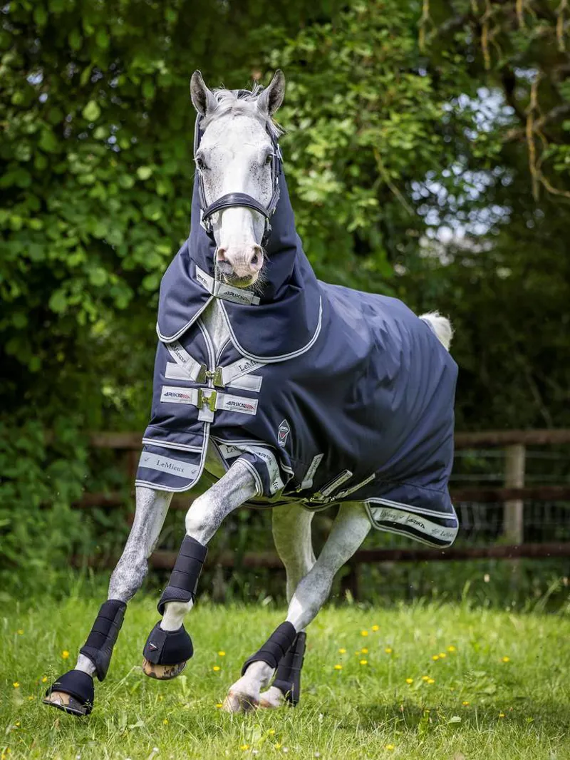 LeMueix Arika Storm-Tek Rug 200g without leg straps - Navy 
