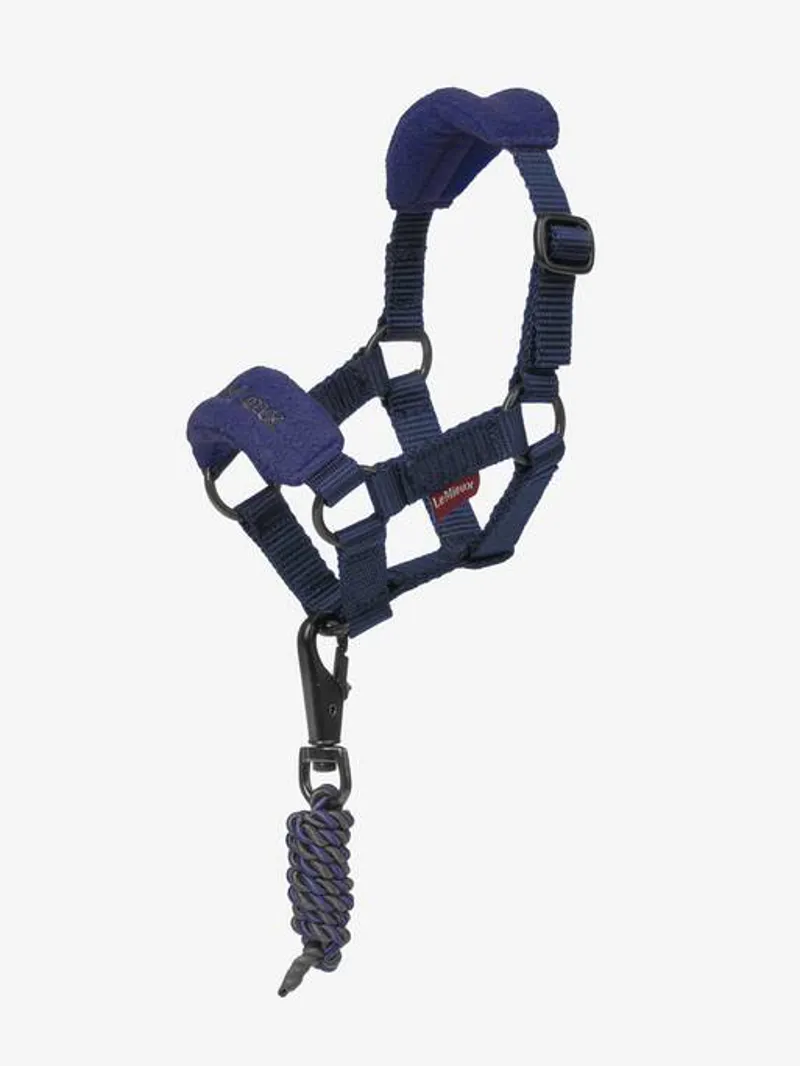 LeMieux Toy Pony Vogue Headcollar and Leadrope Ink Blue