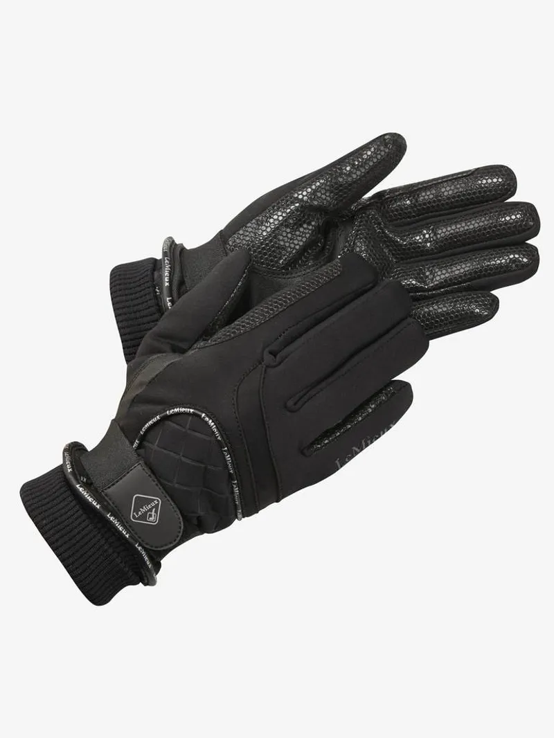 LeMieux Pro-Touch Water Proof Lite Gloves - Black-1