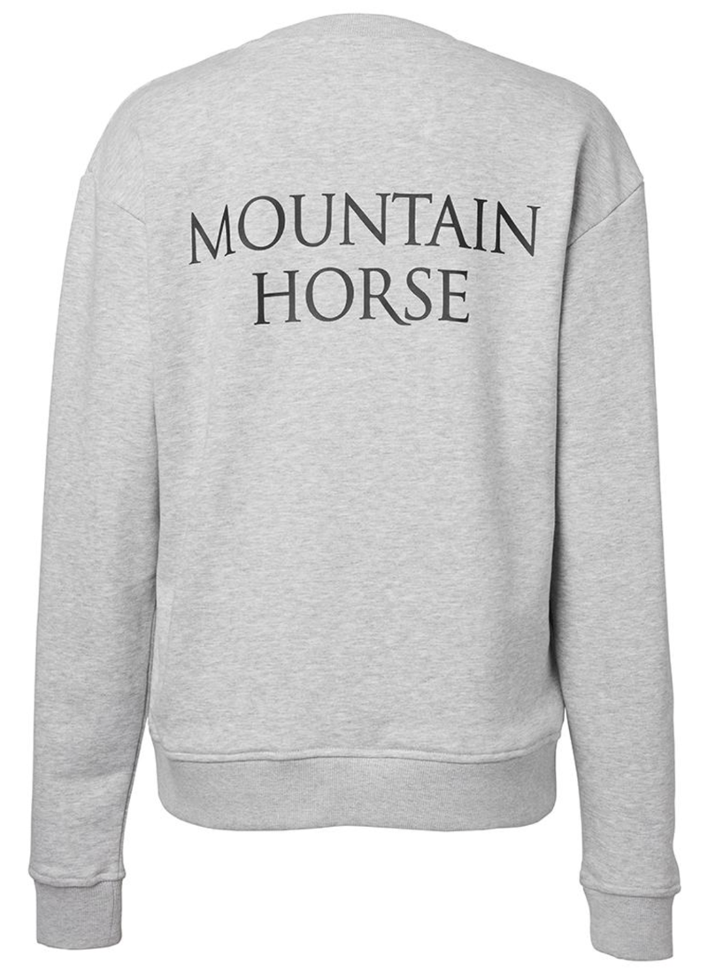 Mountain Horse Sweat Shirt Grey Melange-1