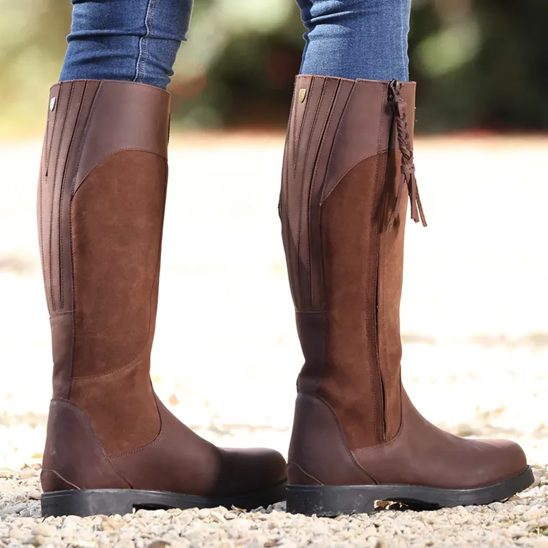 Shires Moretta Varallo Country Boots - Brown-1