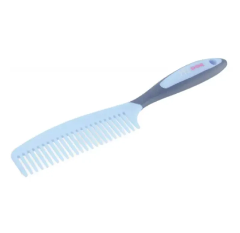 Hy Shine Pro Groom Comb in Navy/Light Blue