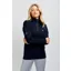 Mochara Half Zip Sweat Shirt - Navy