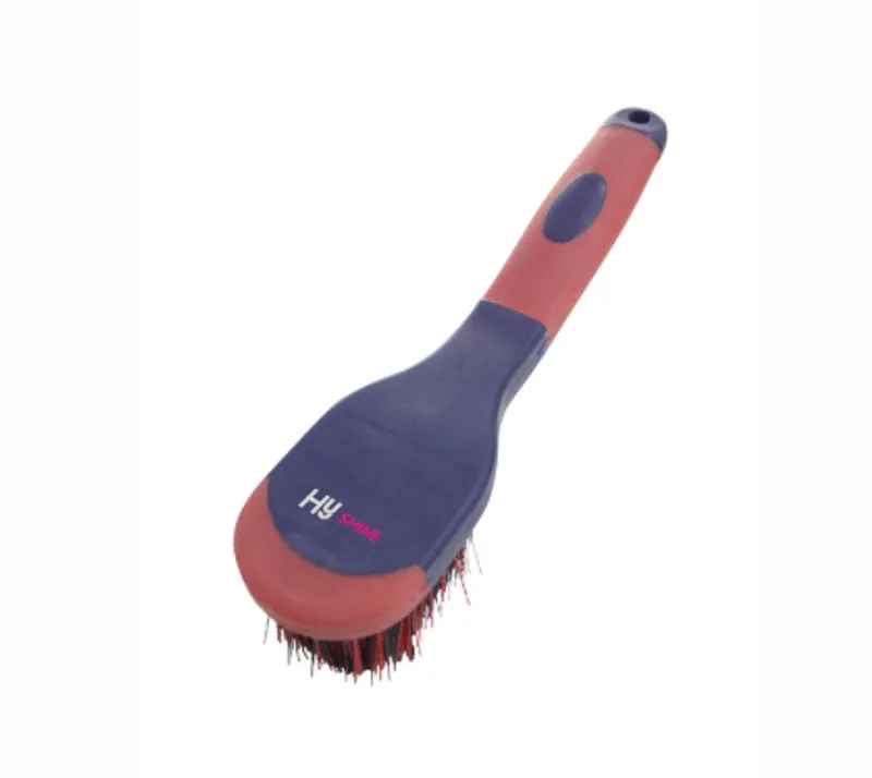 Hy Shine Pro Bucket Brush in Navy/Red