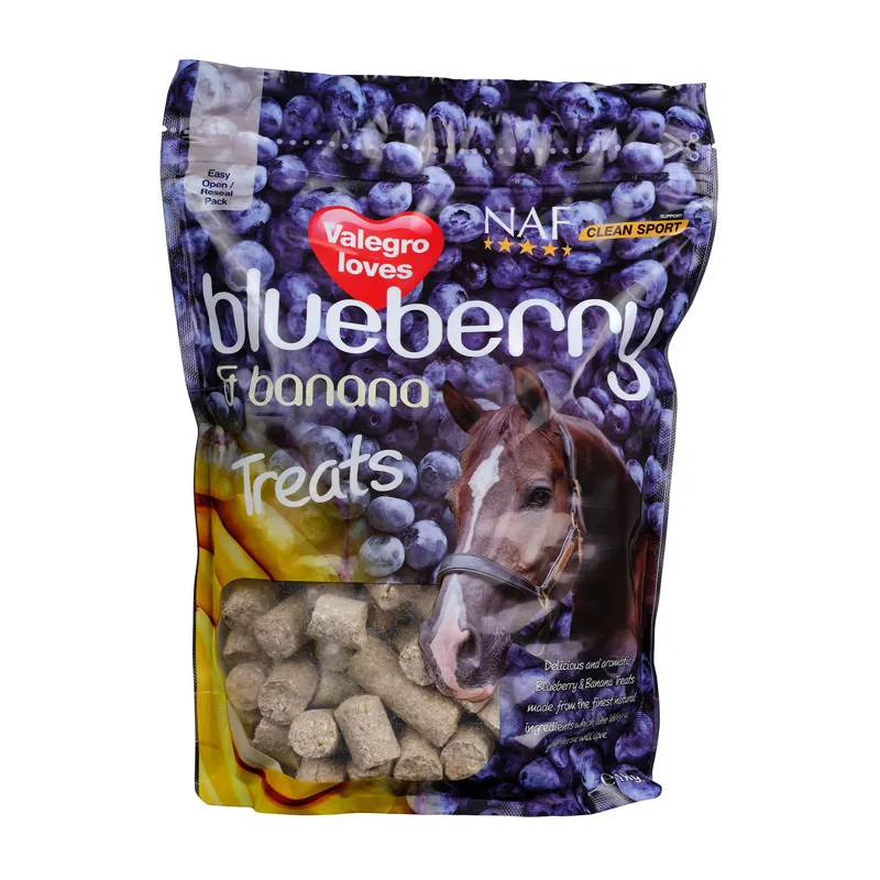 NAF Blueberry and Banana Treats - 1kg