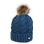 Hy Equestrian Melrose Cable Knit Bobble Hat - - Raspberry