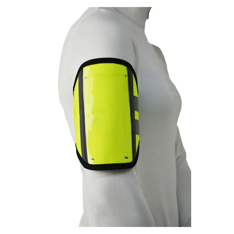 Hy Equestrian Reflector Phone and Key Holder in Yellow-1