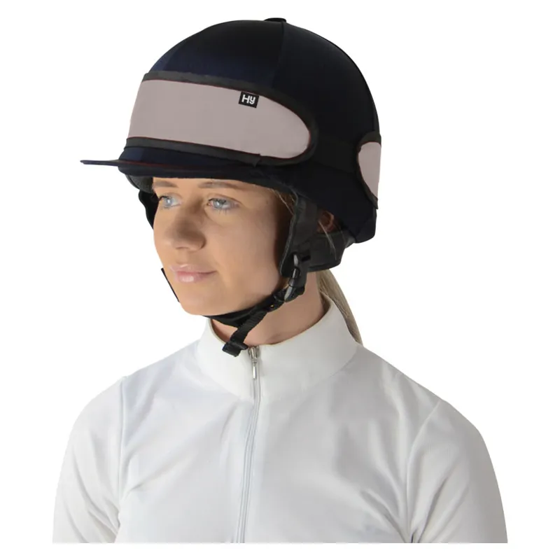 Hy Equestrian Silva Flash Reflective Hat Band  Reflective Silver