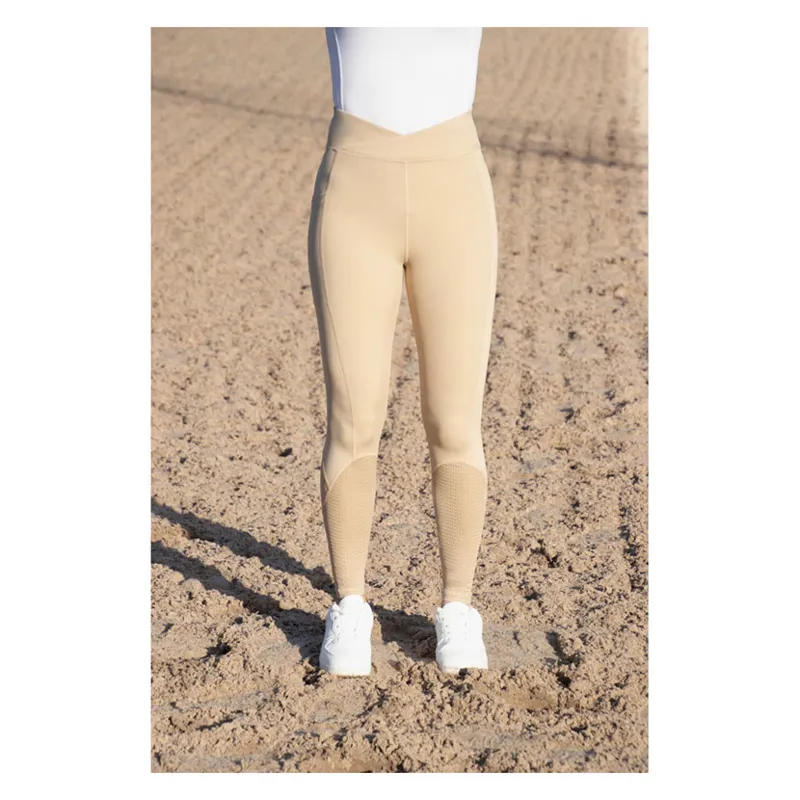 Hy Equestrian Fordwich Riding Tights - - Beige