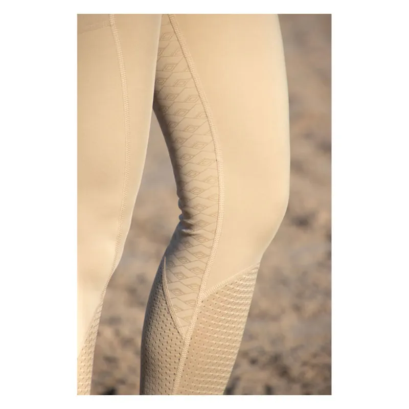 Hy Equestrian Fordwich Riding Tights - - Beige-1