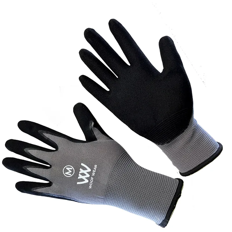 Woof Wear Summer Yard Glove - Black/Grey