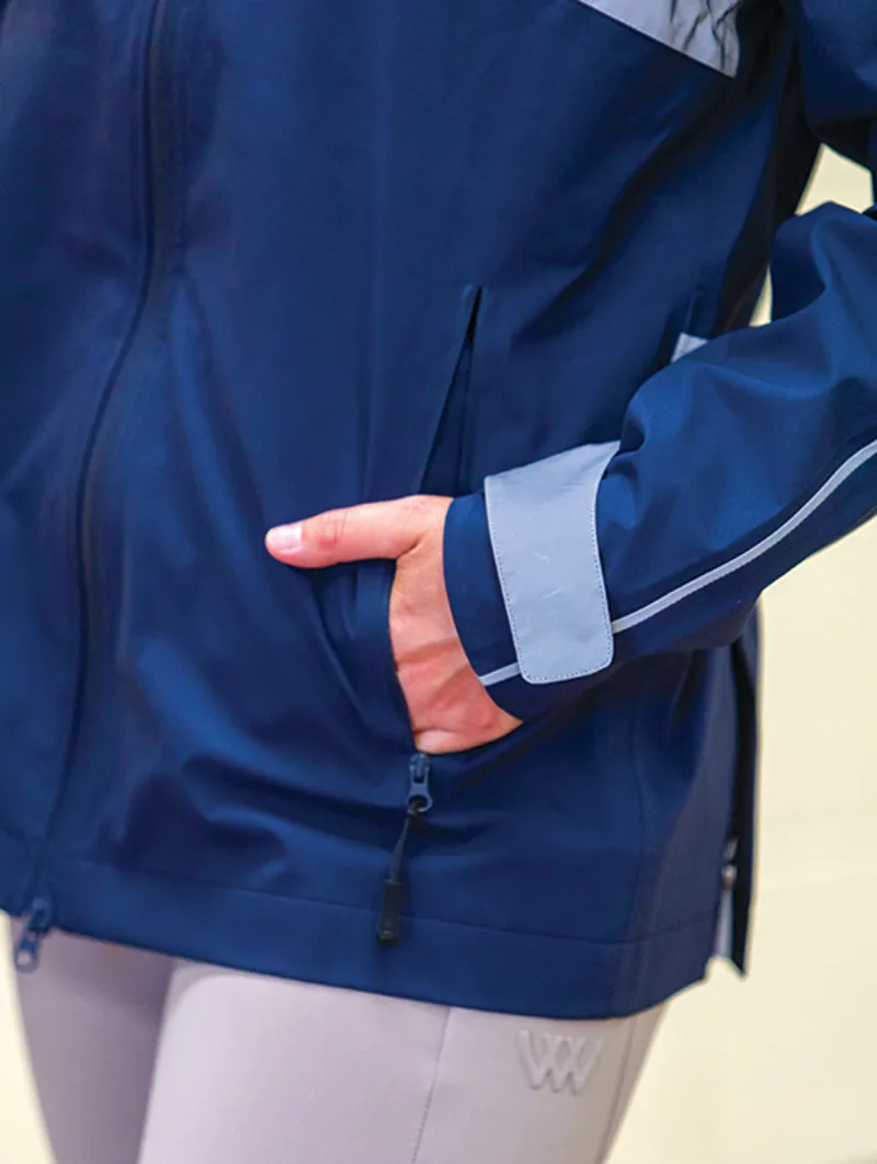 Woof Wear All Season Riding Jacket - Navy-2