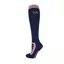 Woof Wear Long Bamboo Tech Riding Sock - Navy/Rose