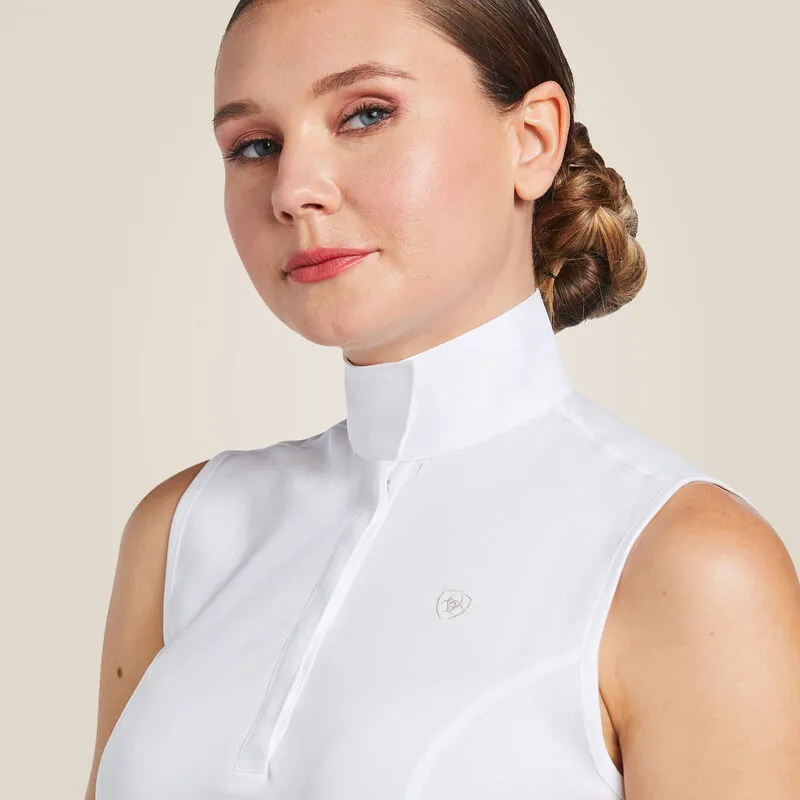 Ariat Aptos Sleeveless Show Shitrt - White-3