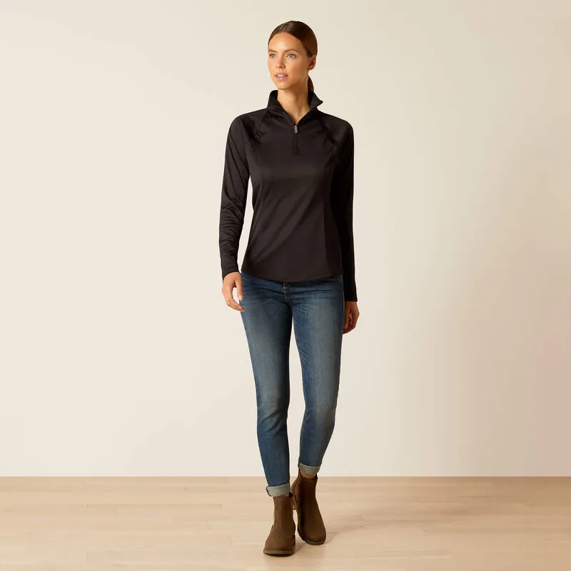 Ariat Sunstopper Baselayer - Black-2