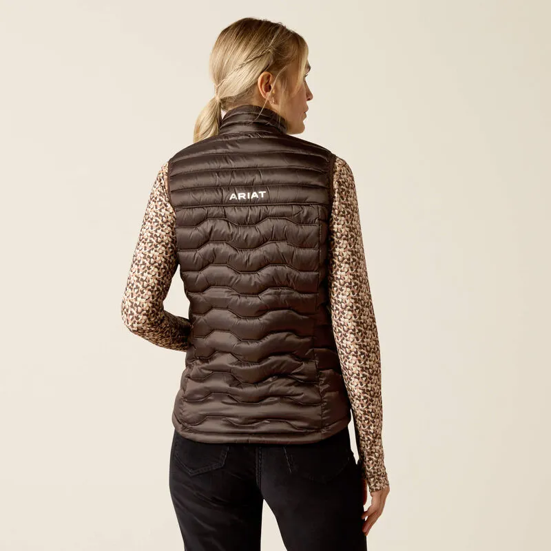 Ariat Womens Ideal Down Vest - Mole-1