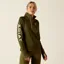 Ariat Womens Tek Team 1/2 Zip Sweatshirt - Winter Moss