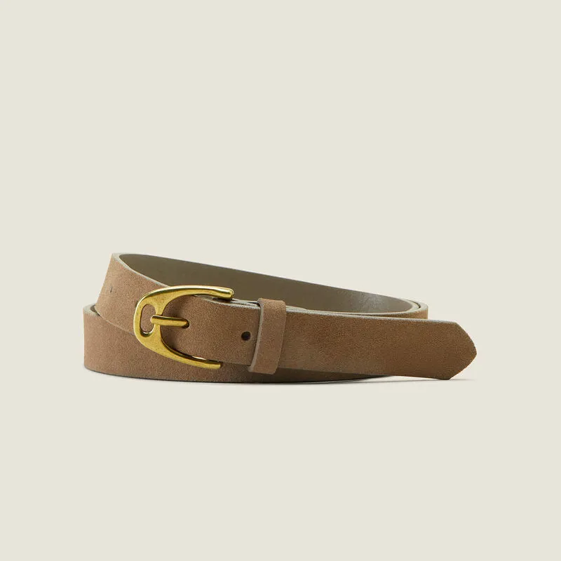 Ariat Womens Hunter Belt - Tan Suede