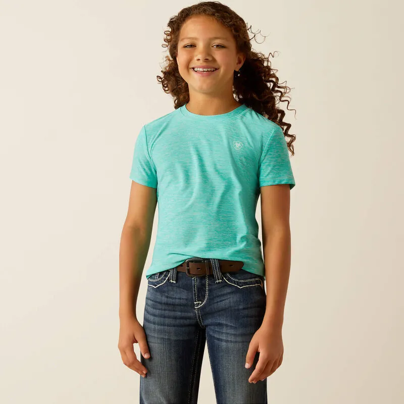 Ariat Youth Laguna T-Shirt - Blue Turqouise