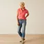 Ariat Womens Prix 3.0 Polo - Coral Paradise