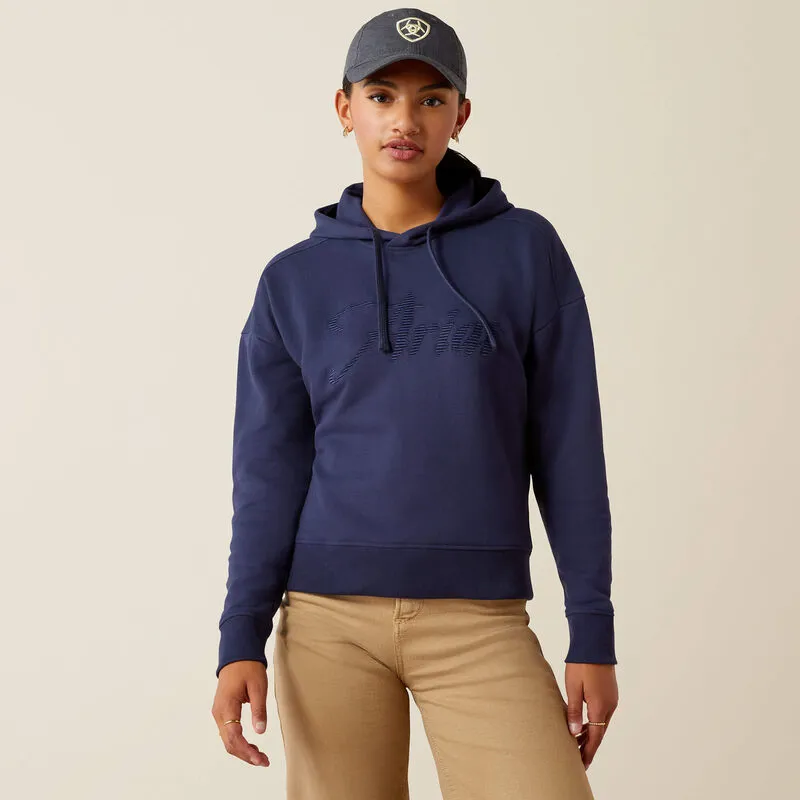 Ariat Womens Just Hoodie - Navy Eclipse