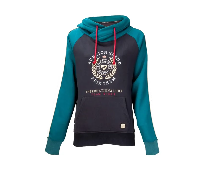 Aubrion Team Hoodie - BLACK-1