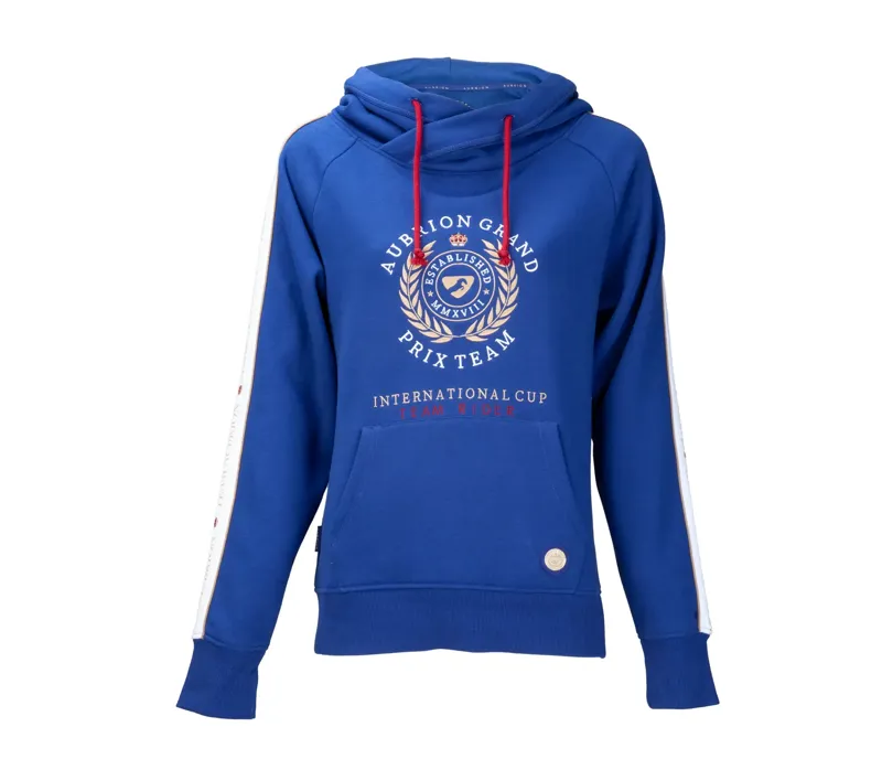 Aubrion Team Hoodie - NAVY-1