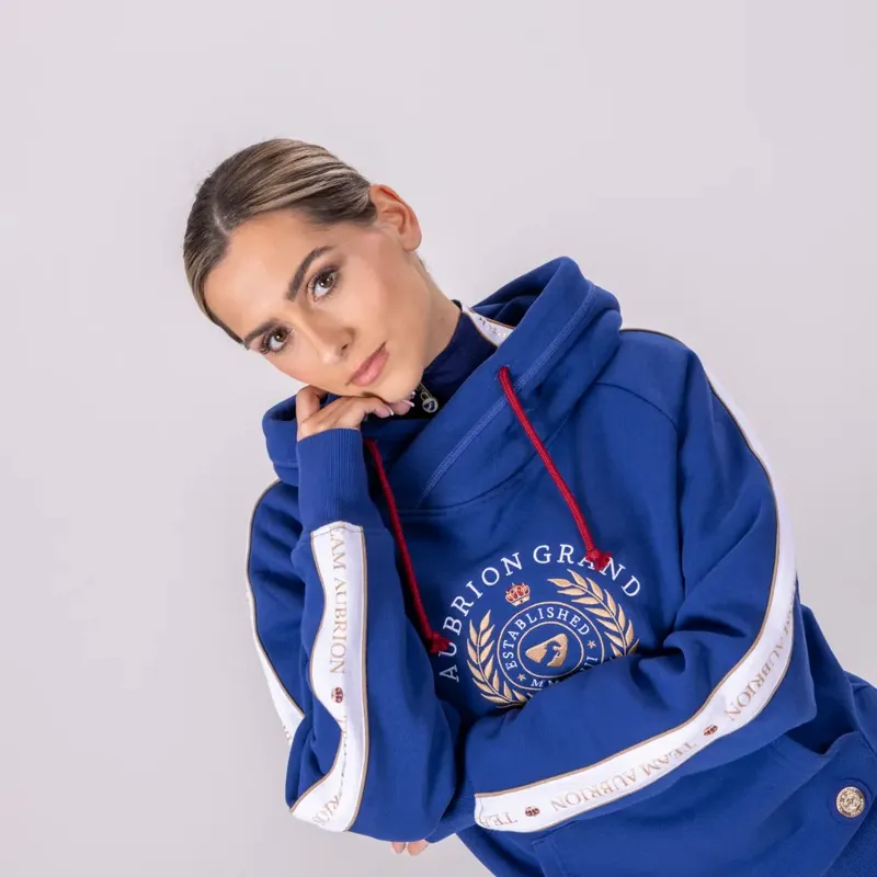 Aubrion Team Hoodie - NAVY