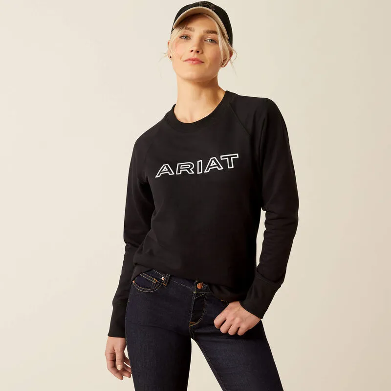 Ariat Womens Benicia T Sweatshirt - Black
