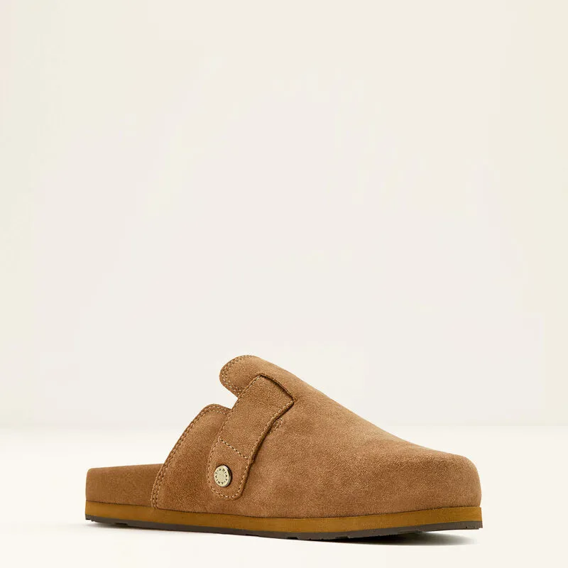 Ariat Womens Country Mule - Caramal Suede-6
