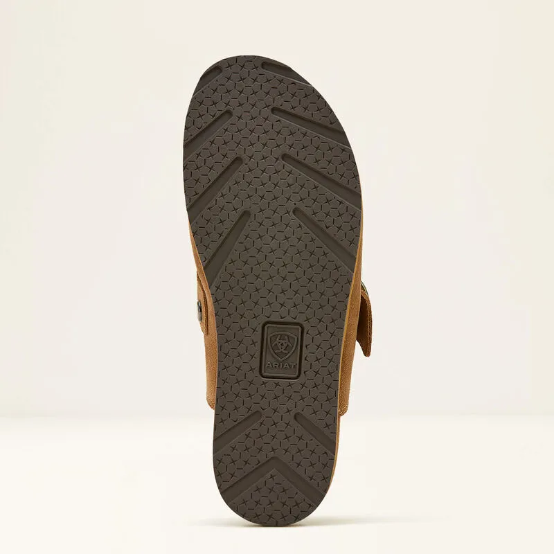 Ariat Womens Country Mule - Caramal Suede-3